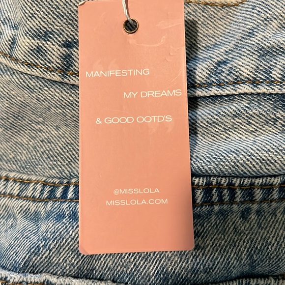 Jean shorts idea ditto size Large - Picture 3 of 4